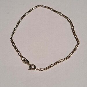 thin silver 925 Italy intricate bracelet